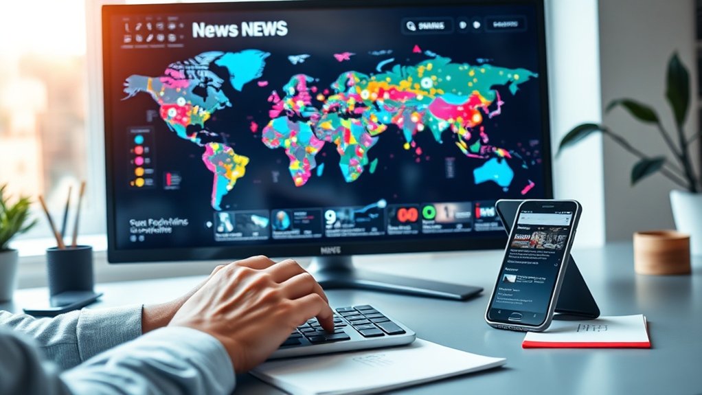 centralized global news platform