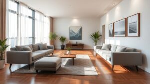 stylish 3bhk living spaces
